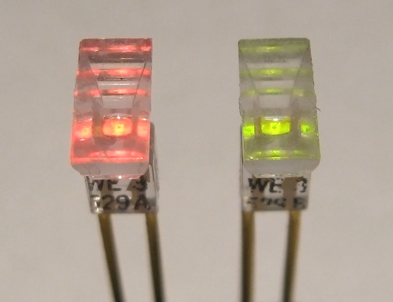Western Electric 529A and 529B LEDs