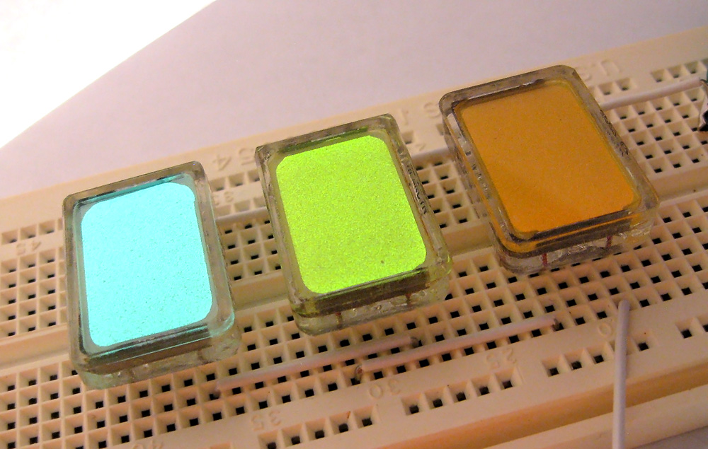 Soviet ITEL2 Series Electroluminescent Indicators