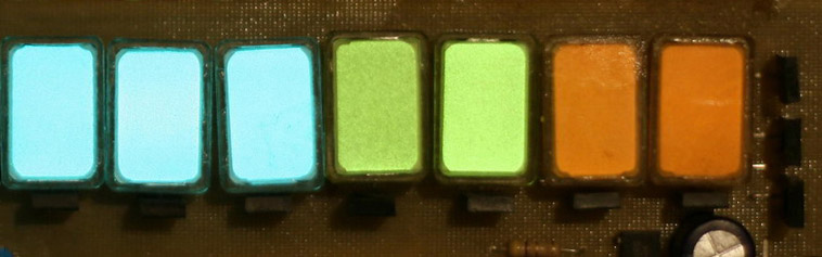 Soviet ITEL2 Series Electroluminescent Displays