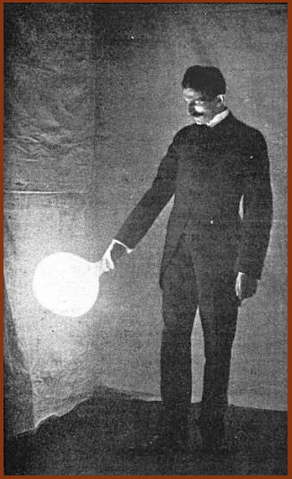 Tesla Bulb With Phosphor