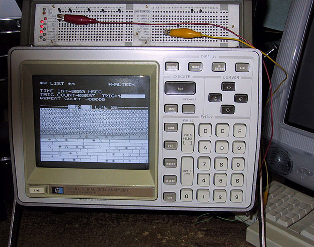 Hewlett-Packard 1640A ADB Data