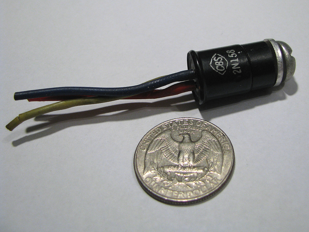 CBS Hytron 2N158 PNP Power Transistor.