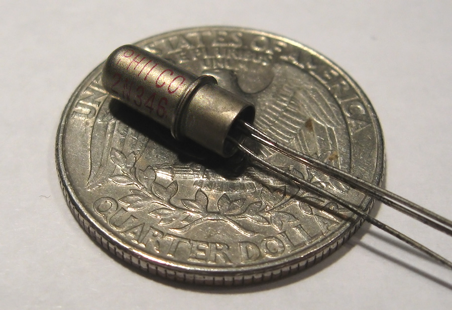 Philco 2N346 Surface Barrier Transistor