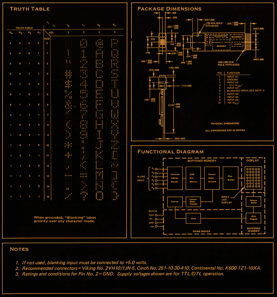 Monsanto MDA111 Datasheet