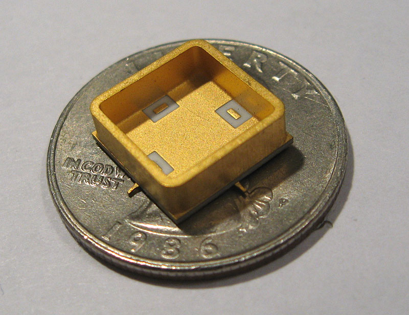 4 Pin Gold RF IC Carrier