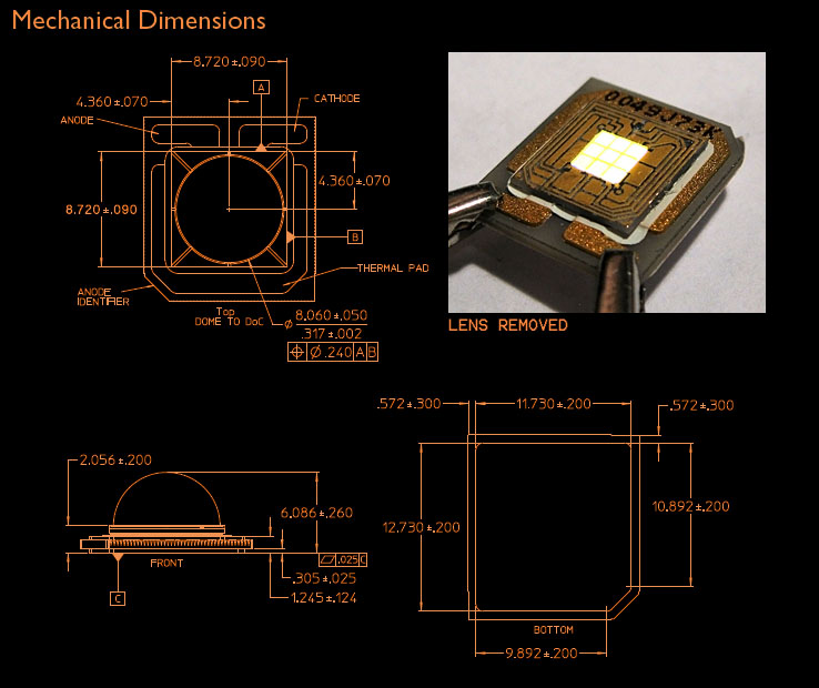 Lumileds Luxeon LXS8-PW30 Datasheet