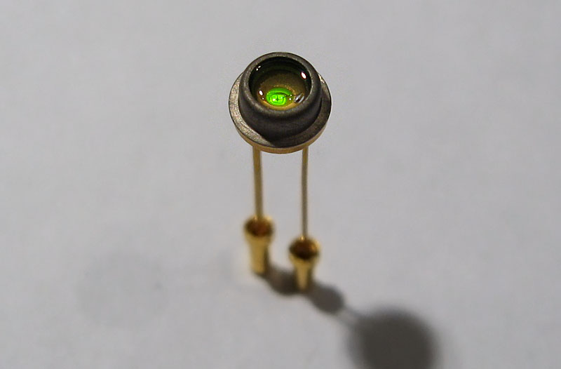 Soviet Green Metal Can LED